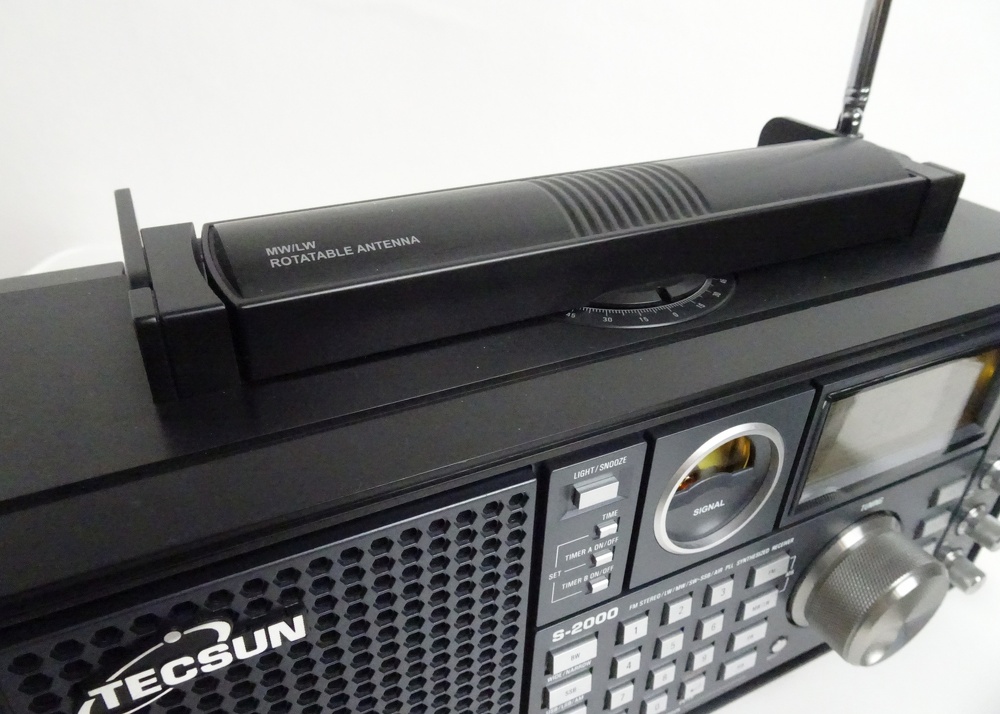Tecsun S-2000 Weltempfänger drehbare Antenne