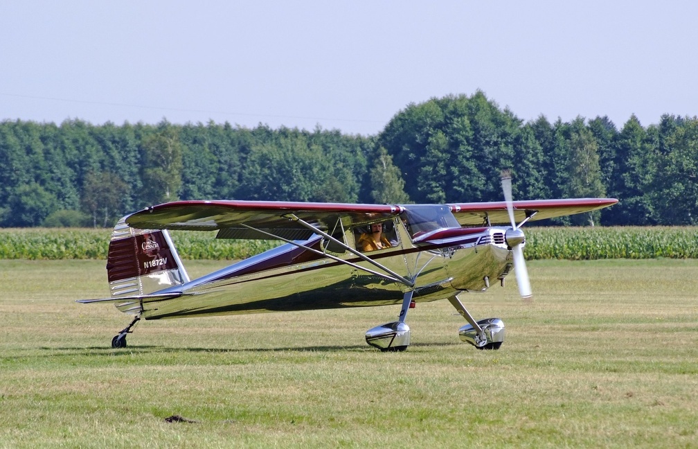 Cessna 140 Chrome Motorflugzeug