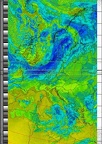 Thermobild NOAA 18 Wettersatellit