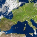 Europa Bild NOAA Wettersatellit
