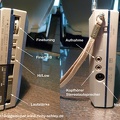 Sony ICF-7600D Weltempfänger Anschlüsse Buchsen