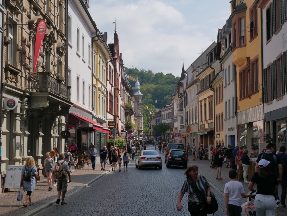 Freiburg im Breisgau Gerberau Shopping