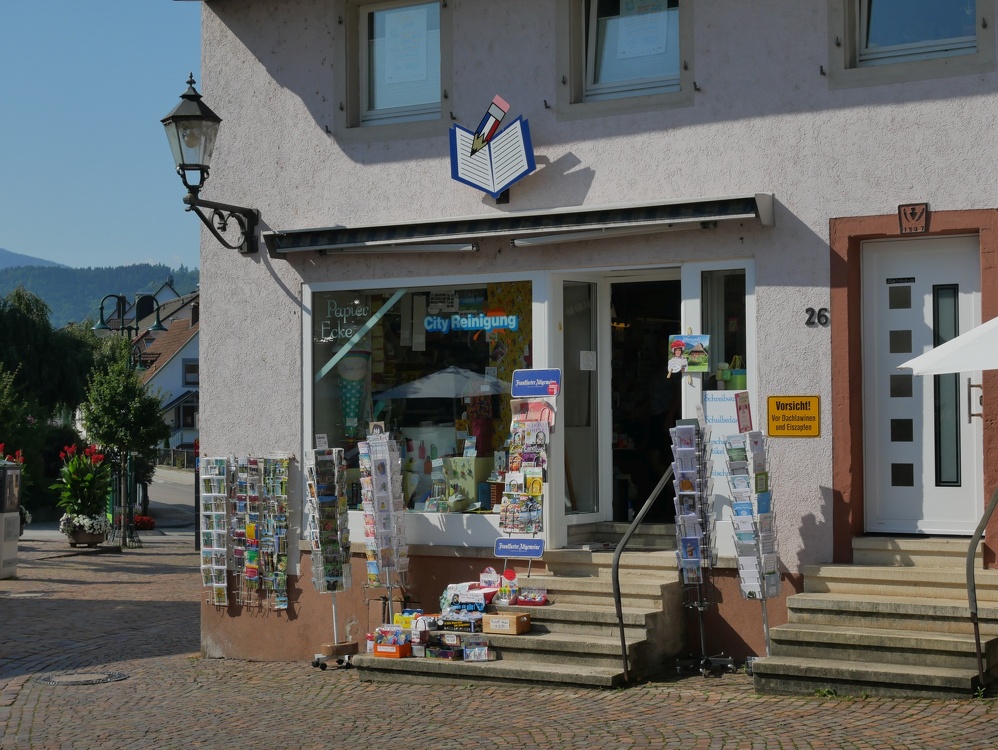 Schreibwarenladen Kirchzarten bei Freiburg im Breisgau