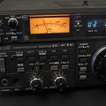 Icom IC-R70 Kurzwelle Empfänger Signalstärke beleuchtet
