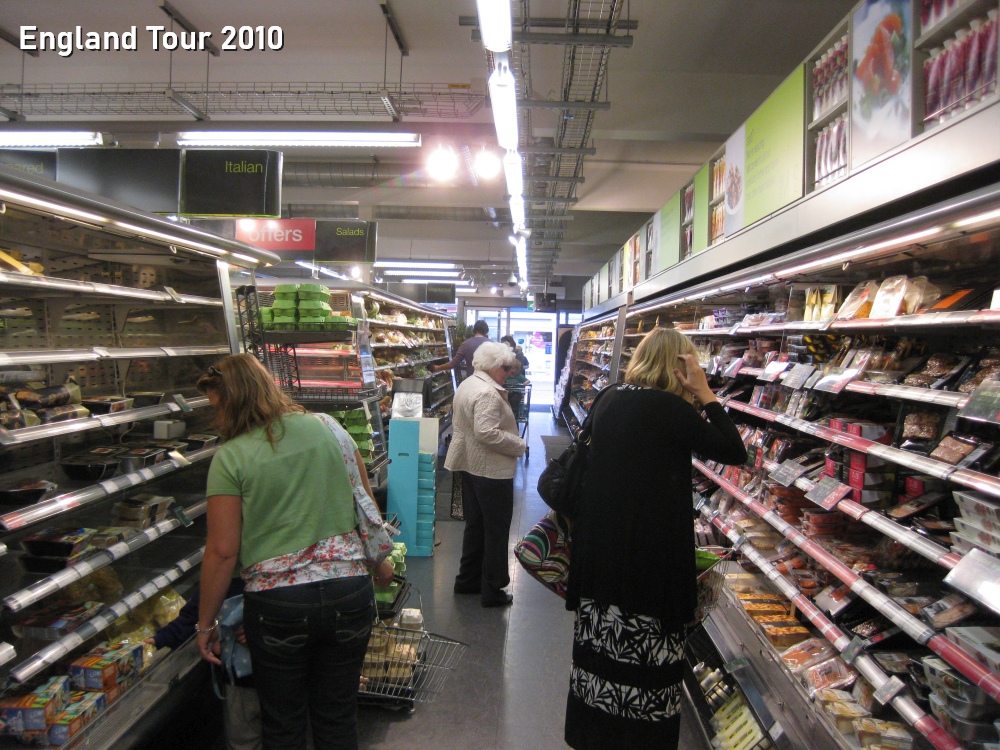 Bicester Oxfordshire Supermarkt England Tour 2010