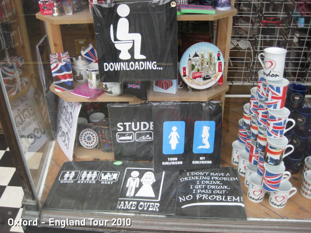 Oxford britischer Humor England Tour 2010
